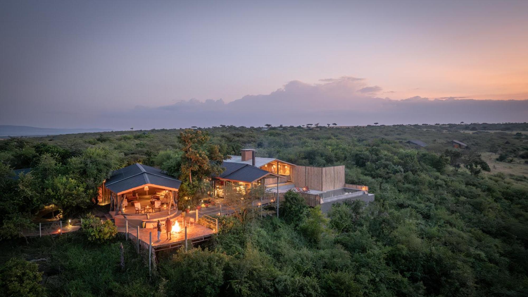 Hotel Saruni Eagle View Naboisho Esterno foto